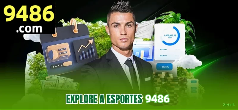Imagem promocional das apostas esportivas da 8ebet